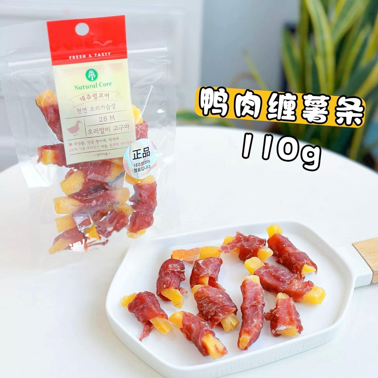 Natural Core 肉肉缠薯条磨牙棒 中小型犬 训练磨牙必备鸡肉/鸭肉可选 一袋110g - Maokidspet