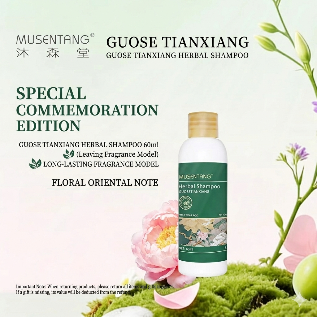 沐森堂 国色天香系列 宠物浴液体验装 狗狗沐浴露 洗澡除臭留香草本花香东方调香波 一瓶60ml Maokids门店宠美同款！