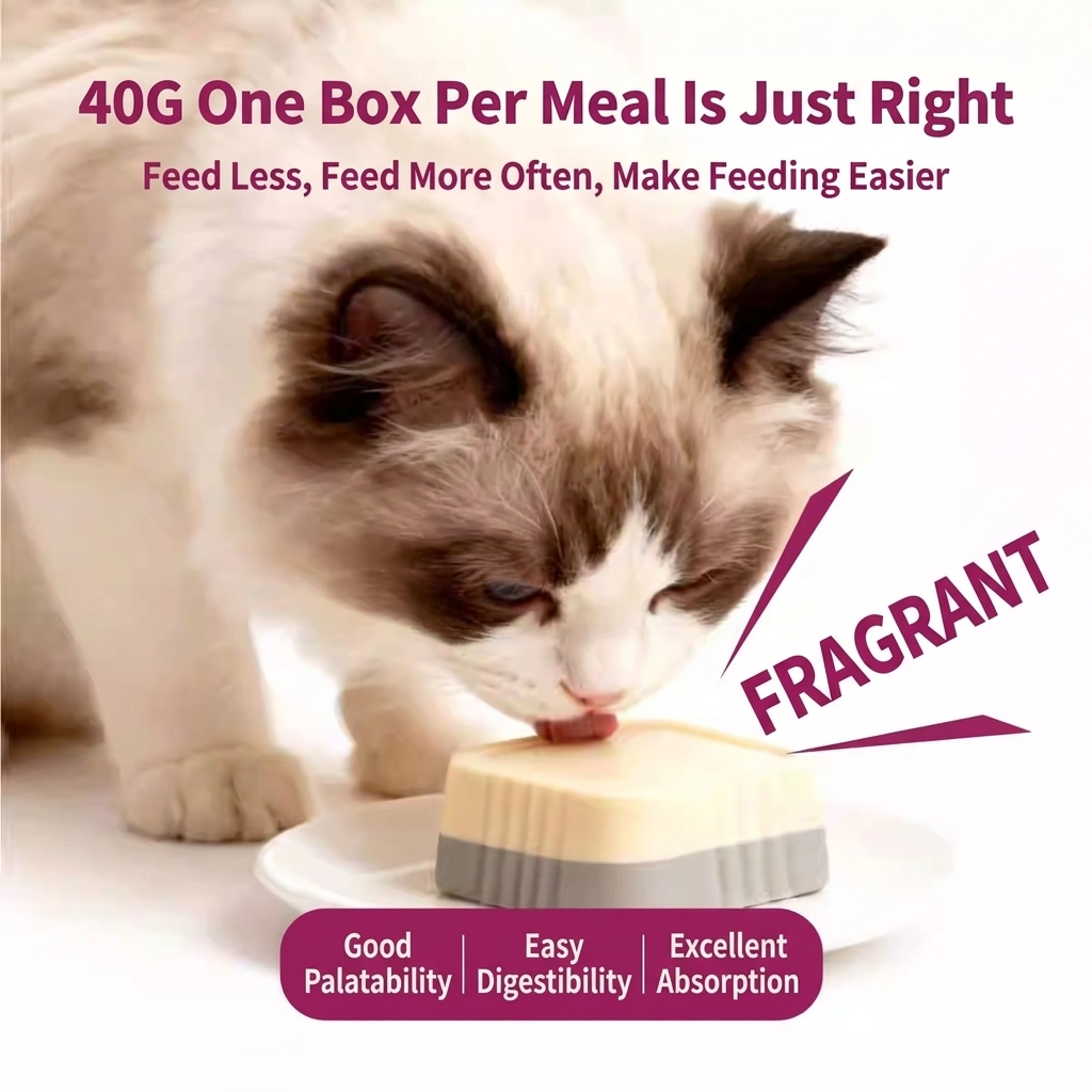 Gevel Pet Milk & Cuttlefish Dual-Layer Wet Cat Food - Limited Edition