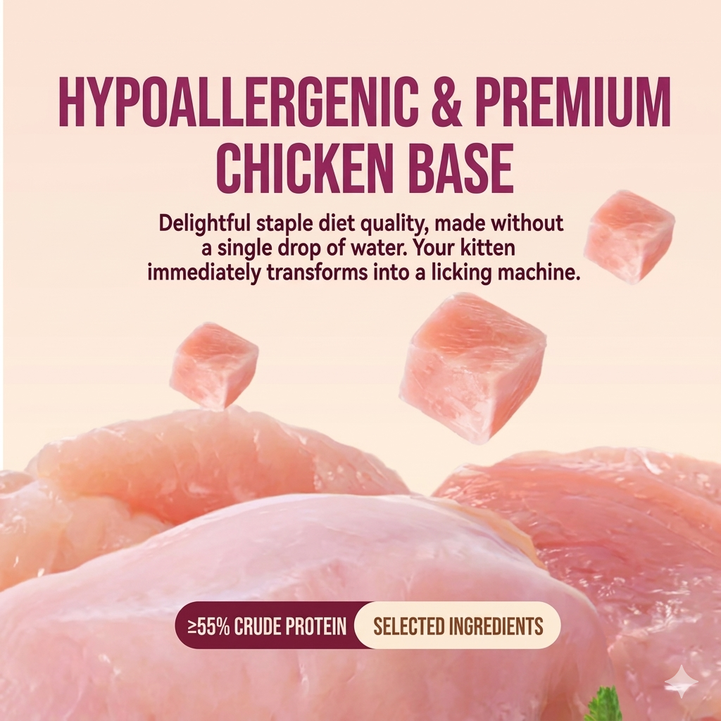 Gevel Pet Milk & Cuttlefish Dual-Layer Wet Cat Food - Limited Edition