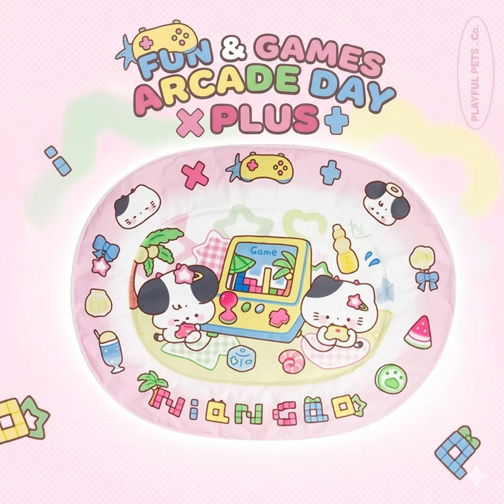 NianGao Cartoon Pet Cooling Mat - 2 Colours