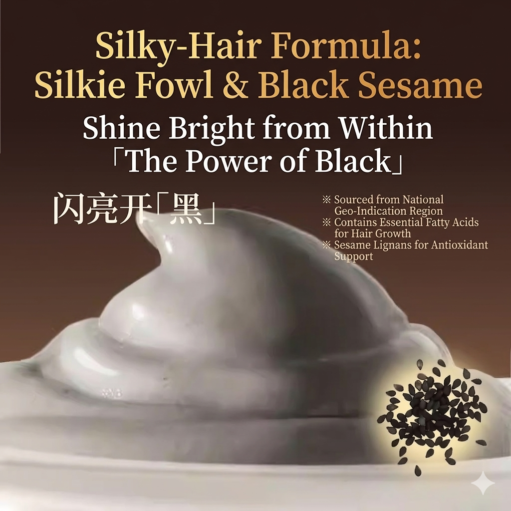 Furrytail尾巴生活 灰白泥猫特拉丝儿吸吸酱 乌骨鸡黑芝麻 一袋80g大容量