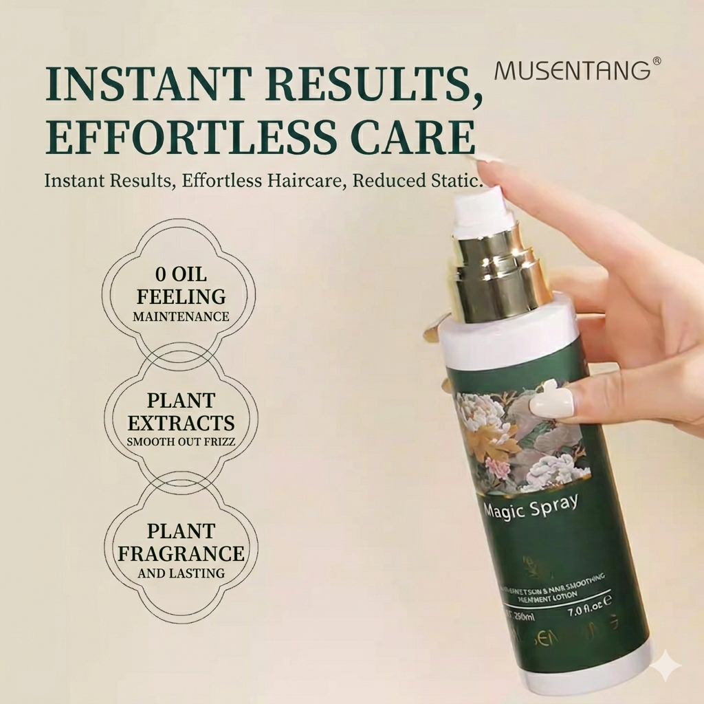 MUSENTANG Magic Spray | 5-in-1 Pet Multi-Effect Skin & Hair Smoothing Treatment