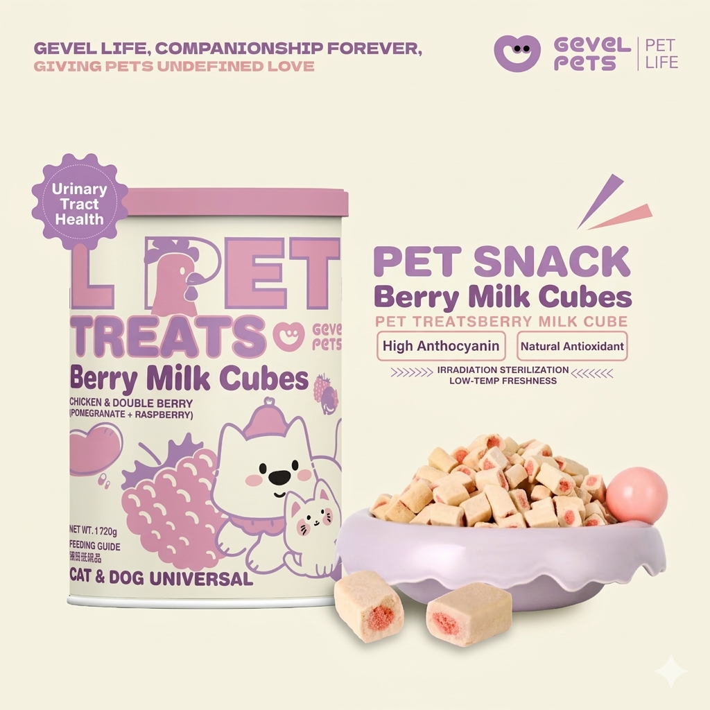 Gevel Pets Chicken & Berry Urinary Health Freeze-Dried Treats - 40g