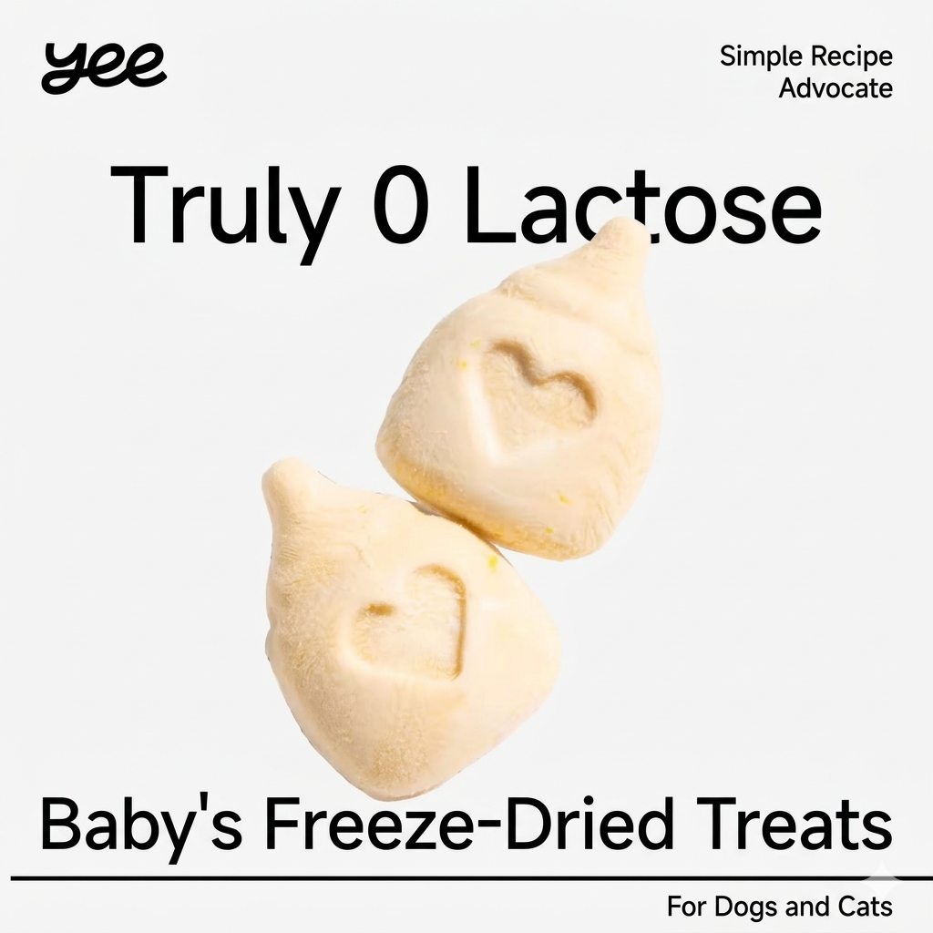 Yeepet A2 Goat Milk & Pumpkin Freeze-Dried Pet Treats