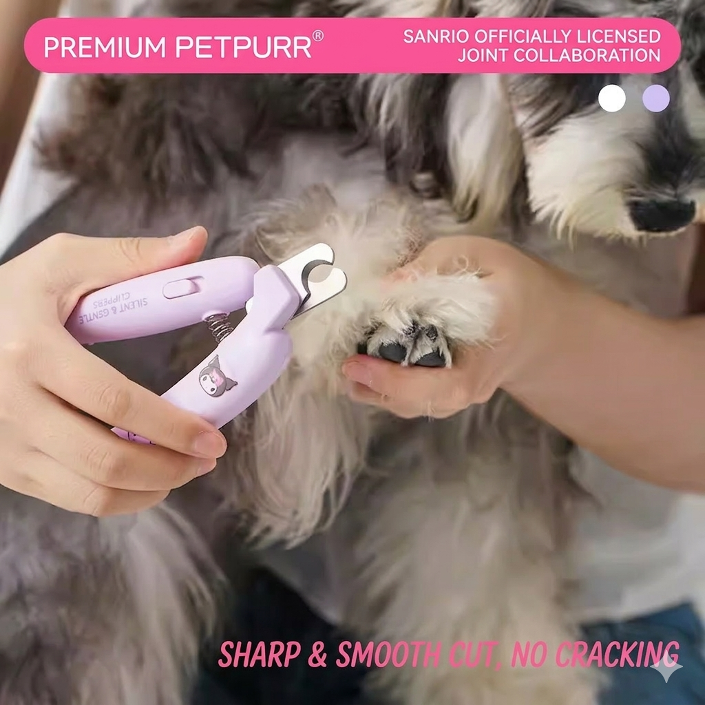 Petpurr觅嗷 三丽鸥正版宠物指甲钳指甲刀 犬猫通用 两款可选 