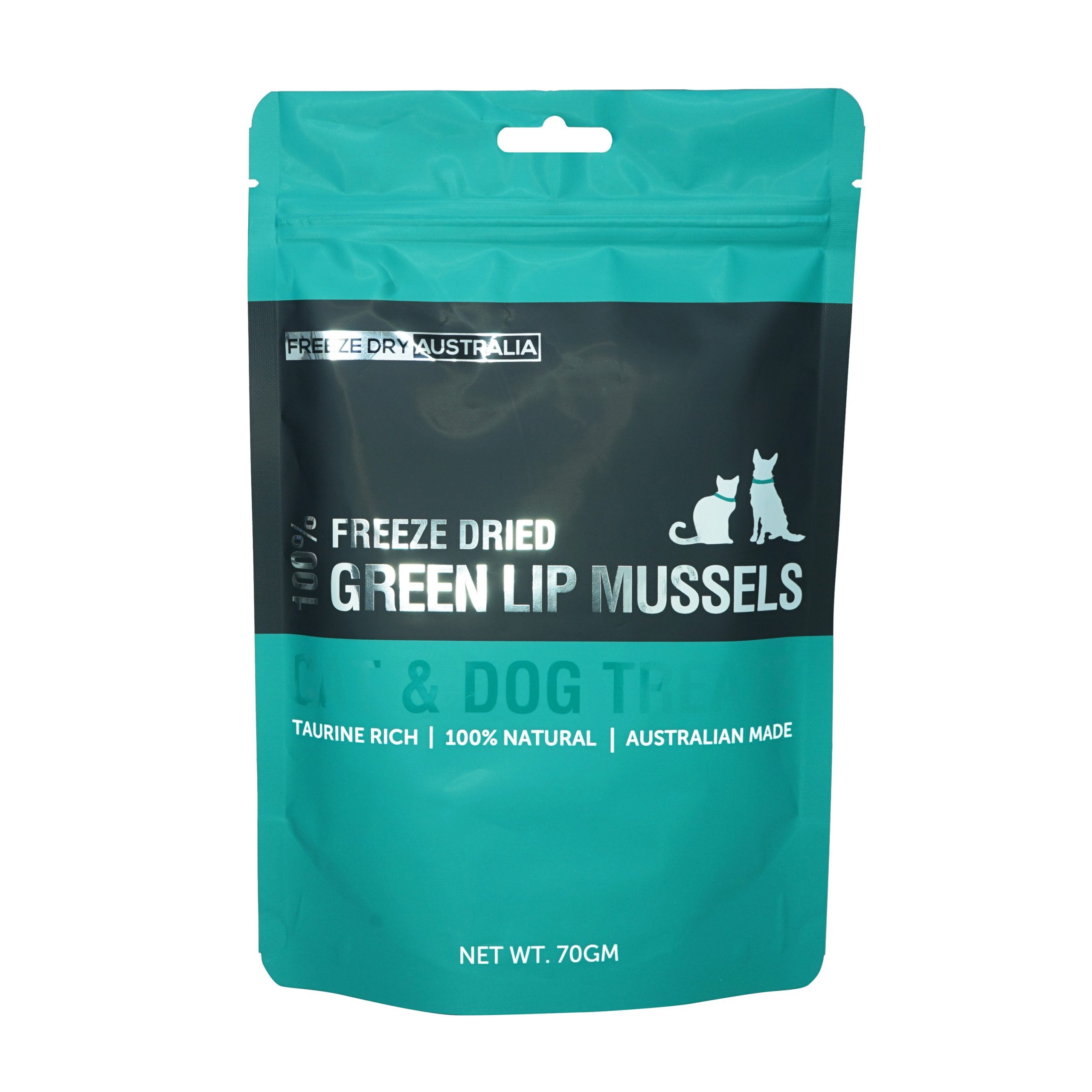 Freeze-Dry Australia's Green Lip Mussels For Dog & Cat - 100g