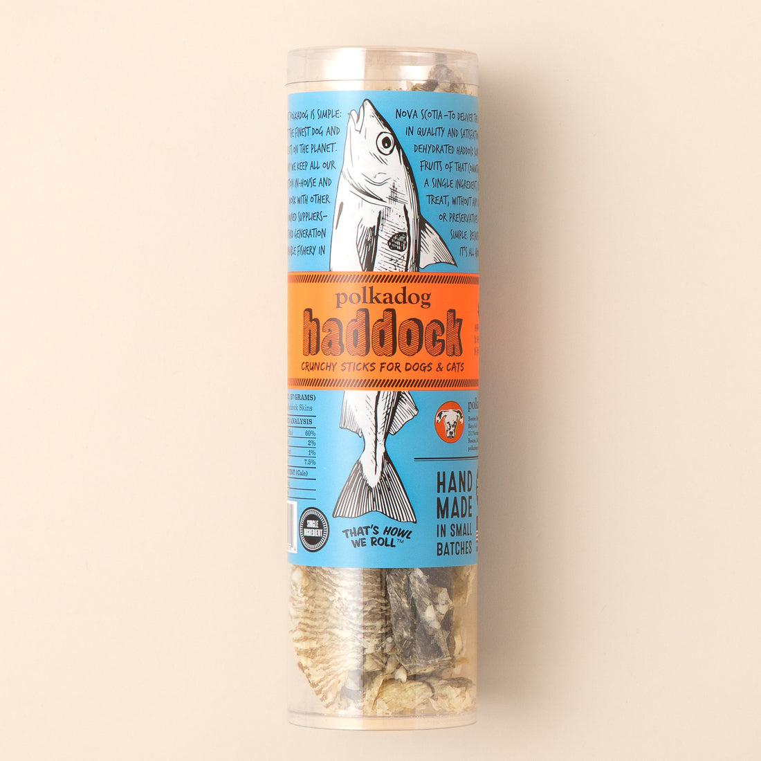 Polkadog Long Stick Haddock Skin Treats For Dog & Cat