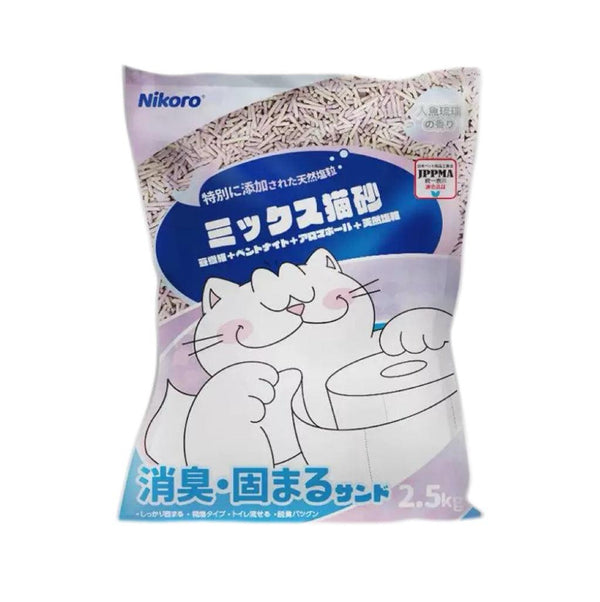 Nikoro Mixed Tofu Cat Litter - Pearl & Sea Salt