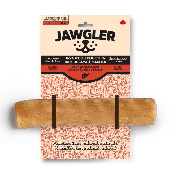 Jawgler Java Wood Dog Chew - Smoked Ham