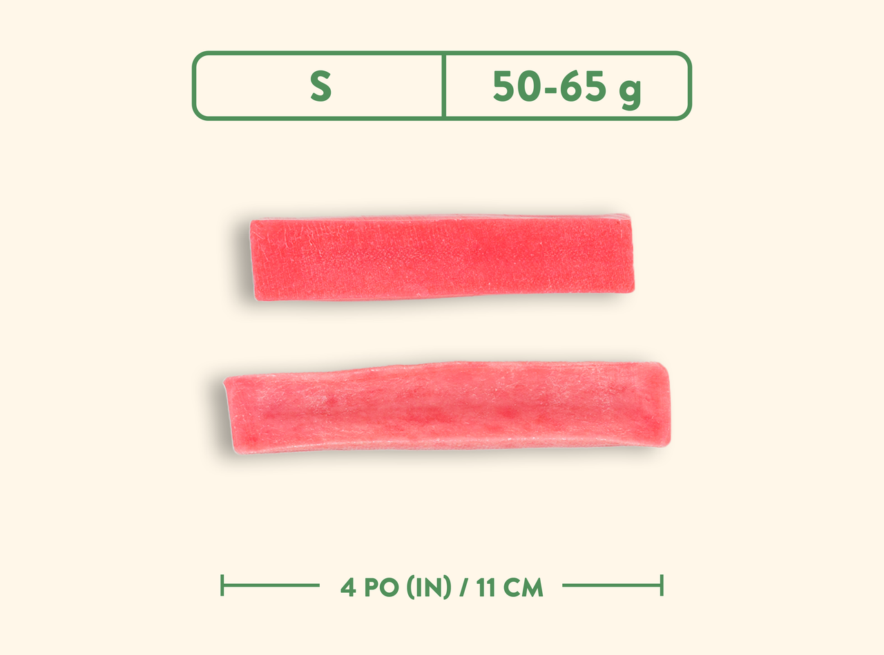 Jawgler Cheese Dog Chew - Strawberry Flavor