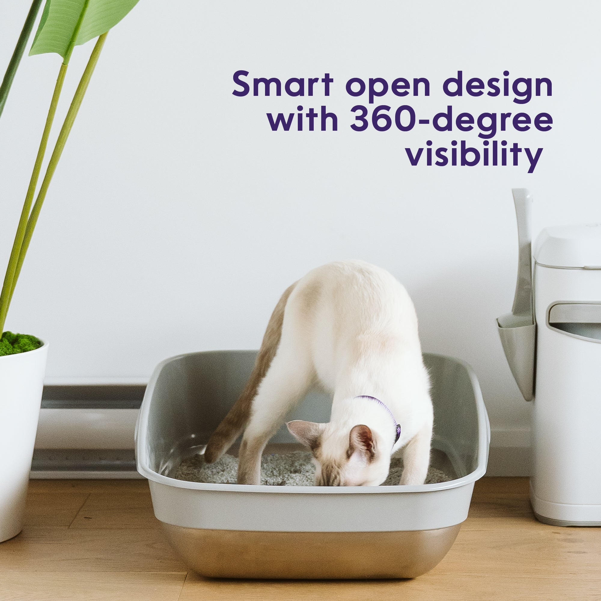 Litter Genie Platinum Litter Box