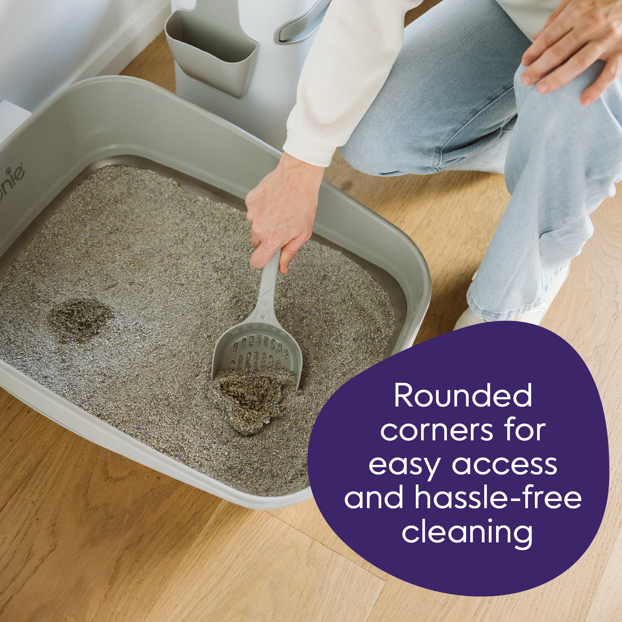 Litter Genie Platinum Litter Box