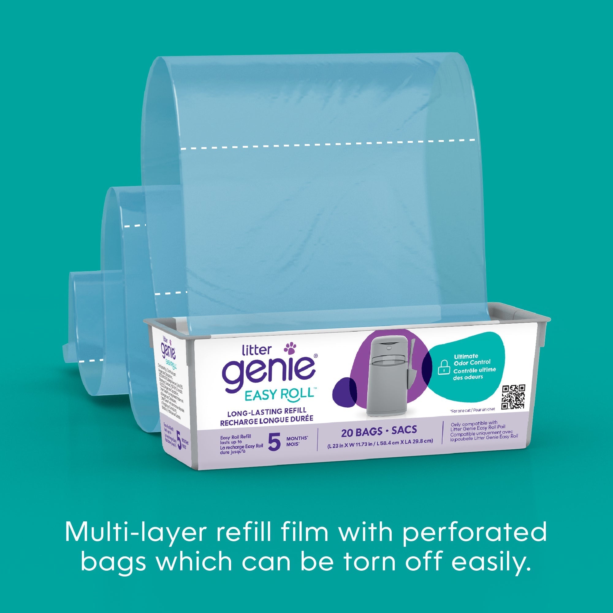 Litter Genie Easy Roll Pail