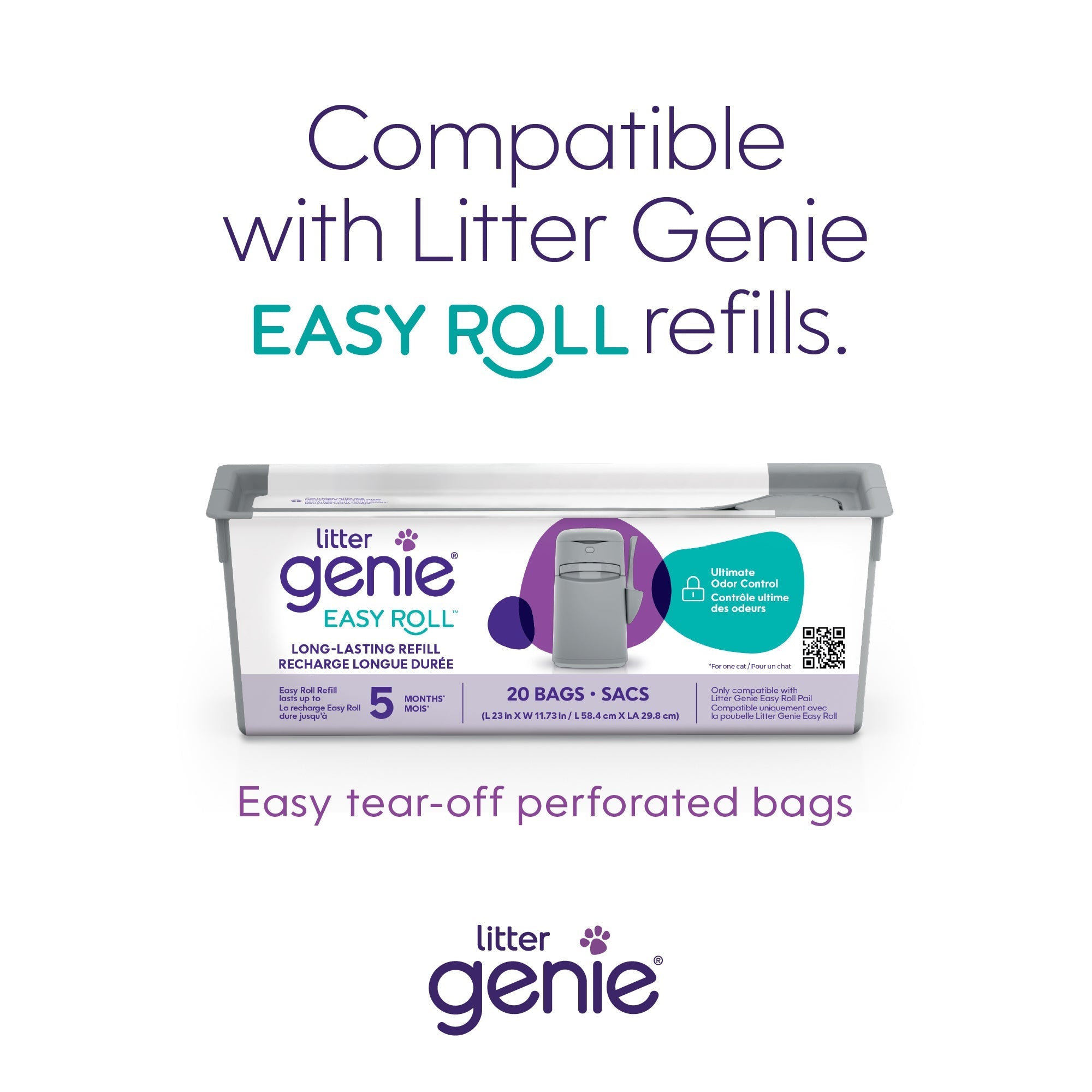 Litter Genie Easy Roll Pail