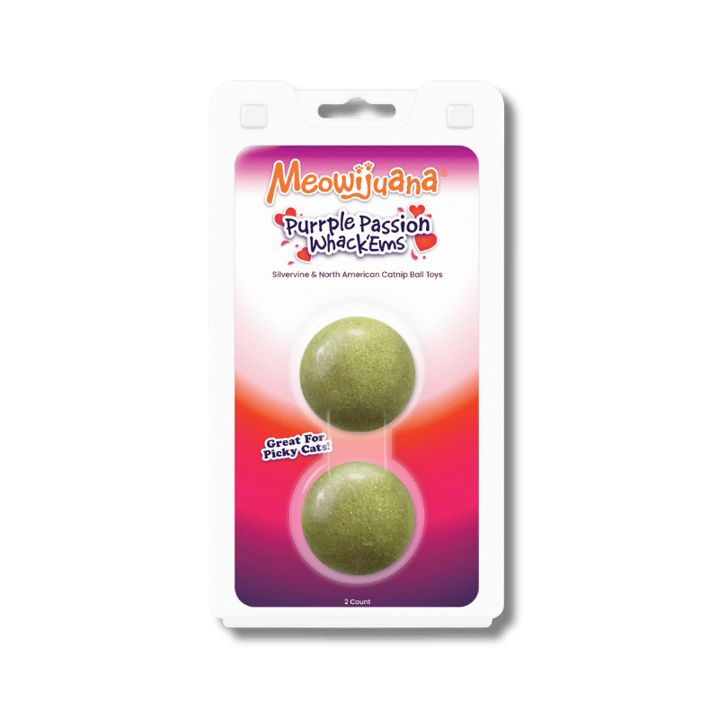 Meowijuana Catnip Compressed "Whack'em" - Purple Passion