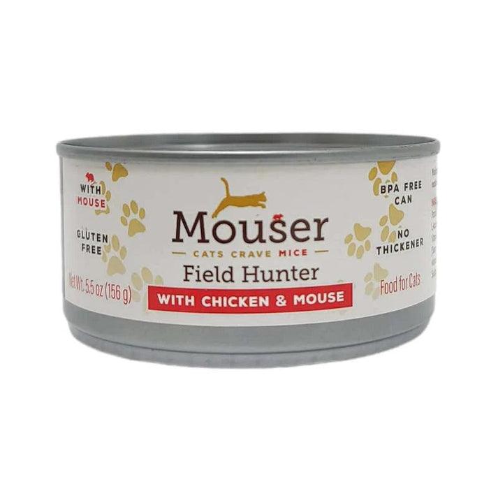 Mouser 本能猎食系列 鸡肉&鼠肉肉泥罐头 猫咪专用 一套5.5oz*4罐 - Maokidspet