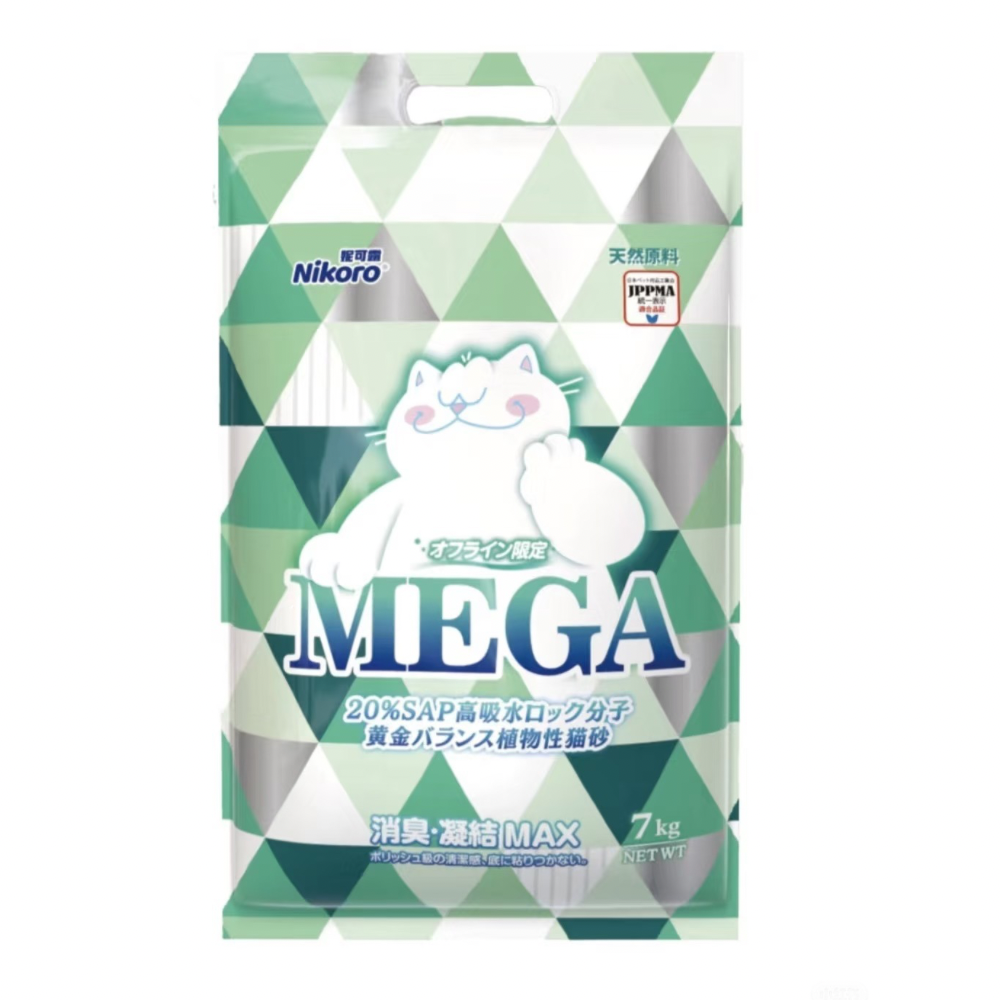 Nikoro MEGA Value Bag - Tofu Litter + Cassava + 20%SAP - 7kg Bag