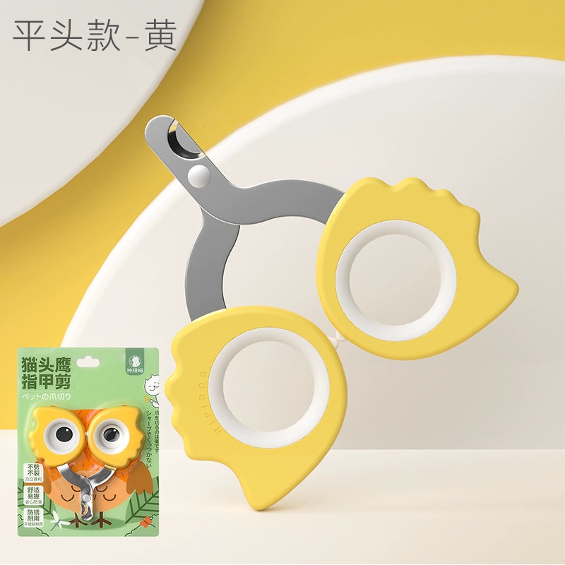 Owl-Shaped Cat Nail Clipper