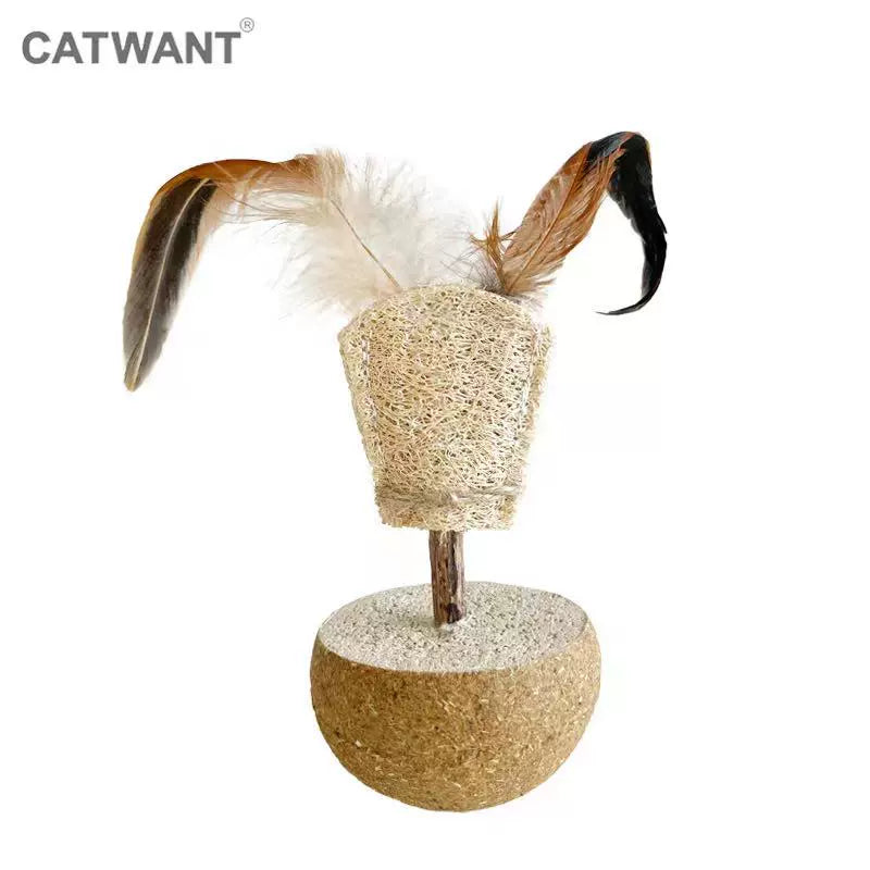 Catwant Silvervine Wobble Cat Toy