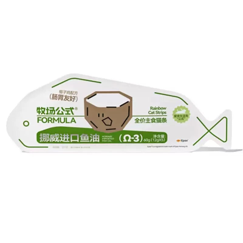 FOMULA Premium Puree Lickable Cat Treats - 5 sticks/bag