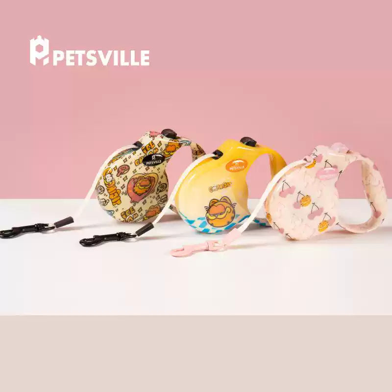 Petsville Garfield Automatic Extendable Pet Leash