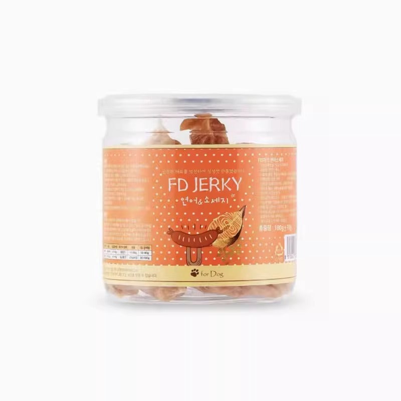 FD Juicy QQ Sausage Dog Treats - Salmon