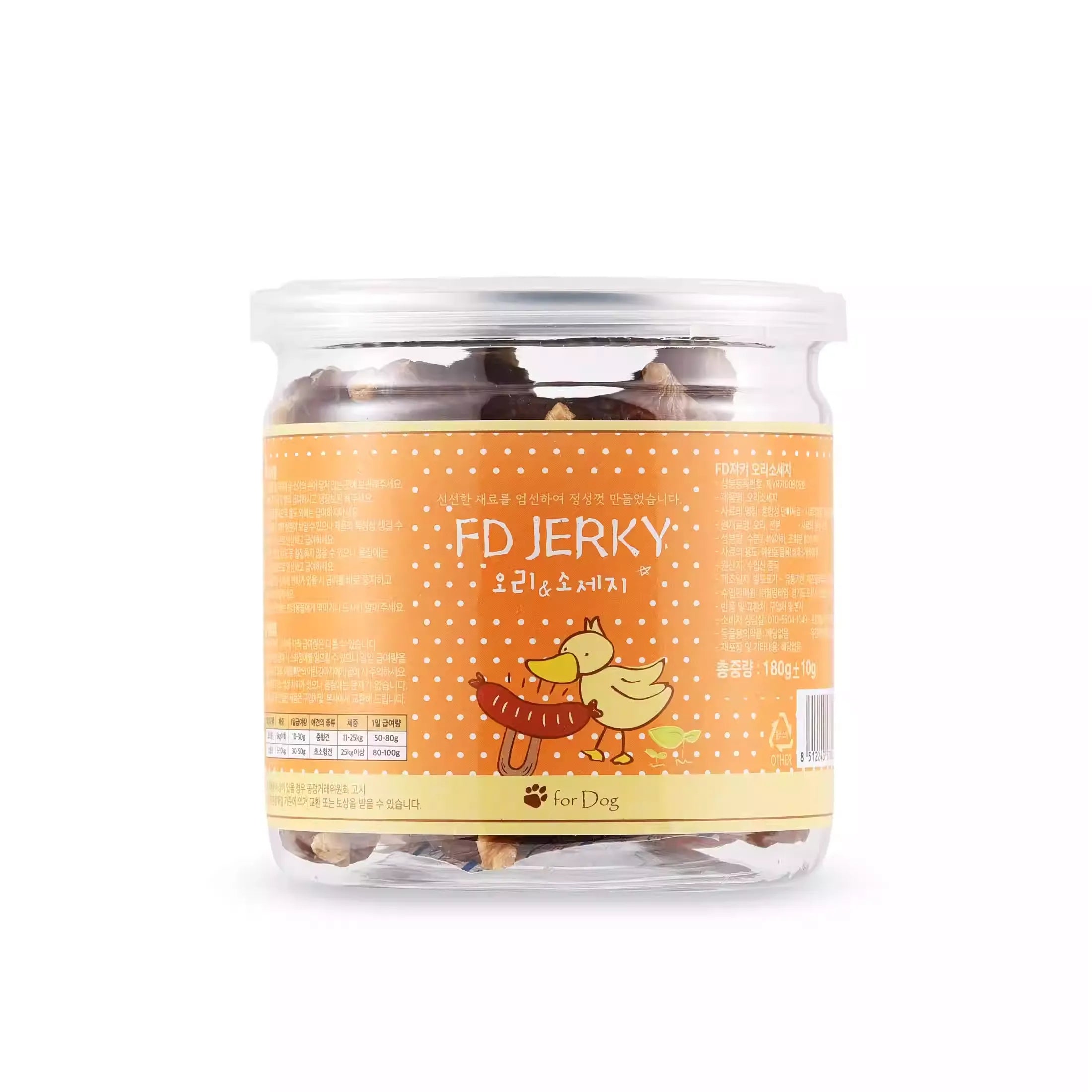 FD Juicy QQ Sausage Dog Treats - Duck