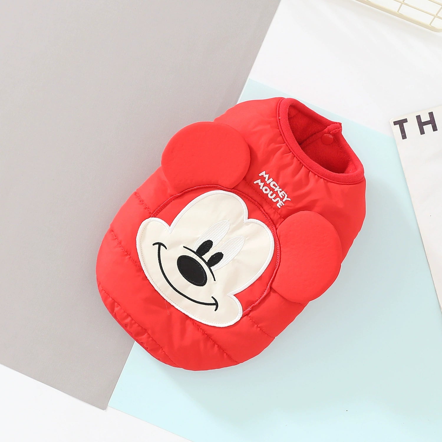 Mickey Pattern Pet Cotton Coats