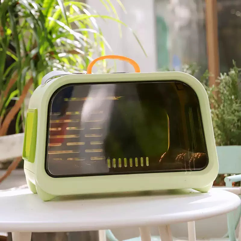 Leiboo Dual-Door Space Capsule Pet Carrier