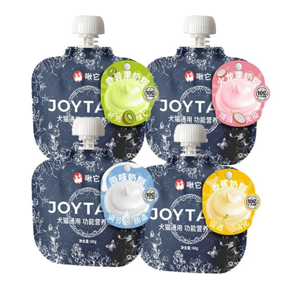 JoyTail Milk Whirl Gut Health Pouch For Dog & Cat - 4 Flavors