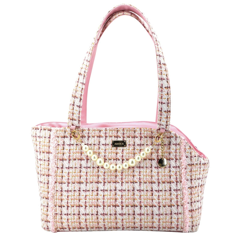 Arkika Chic Quilted Pet Bag For Cat & Dog