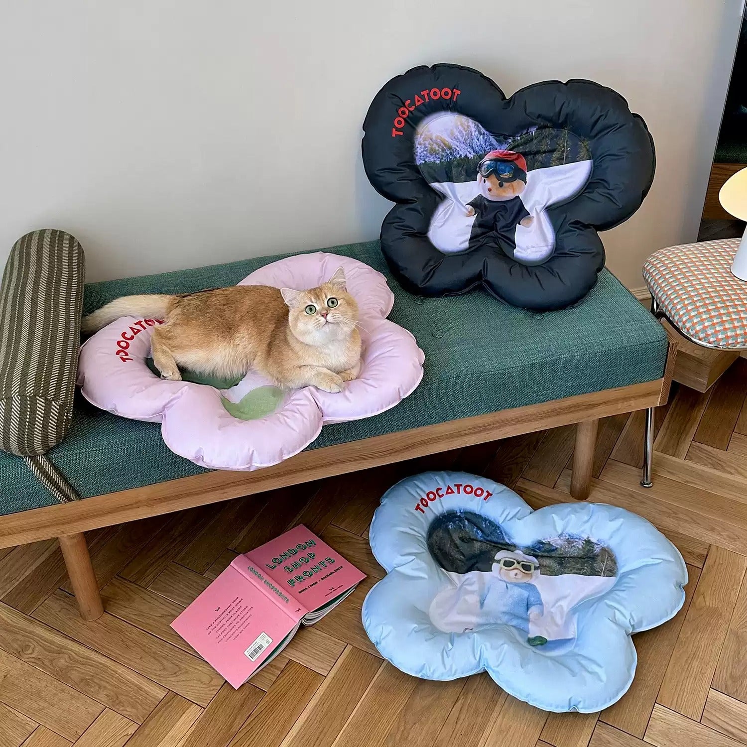 TOOCAT Butterfly Shaped Pet Cooling Mat