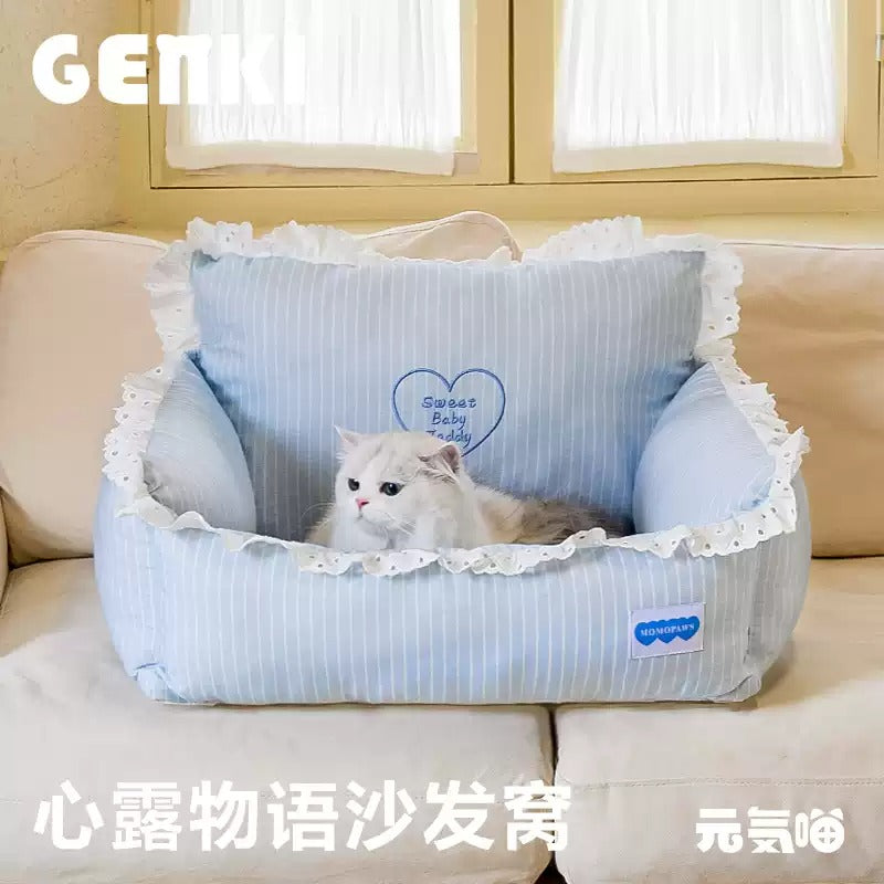 Genki All-Season Premium Pet Sofa Bed - 2 Colours