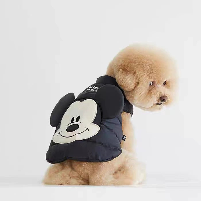 Mickey Pattern Pet Cotton Coats