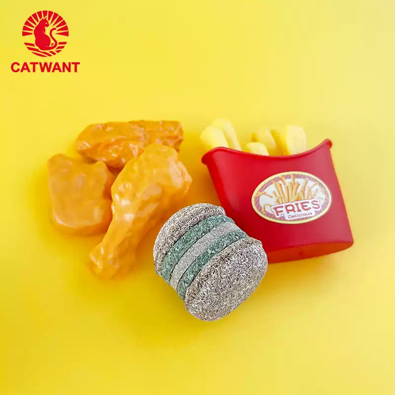Catwant Catnip Burger Cat Toy