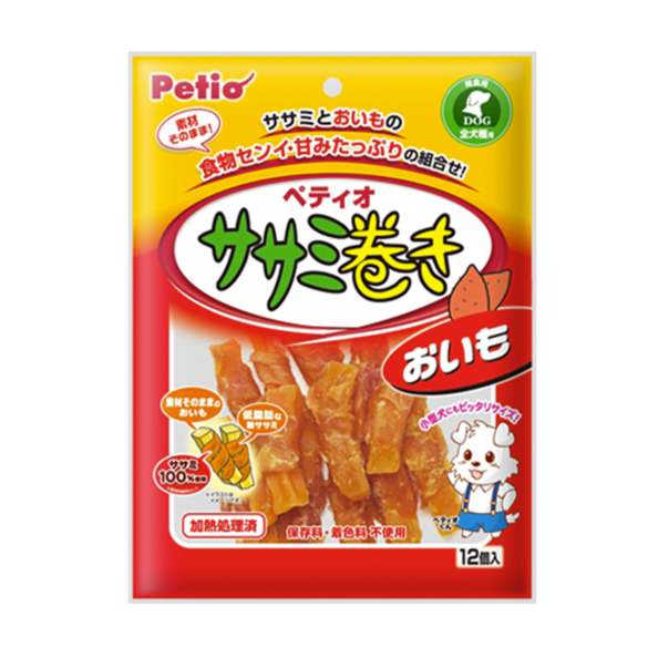 Petio Small Dental Sticks For Dog - Chicken Wrapped Sweet Potato