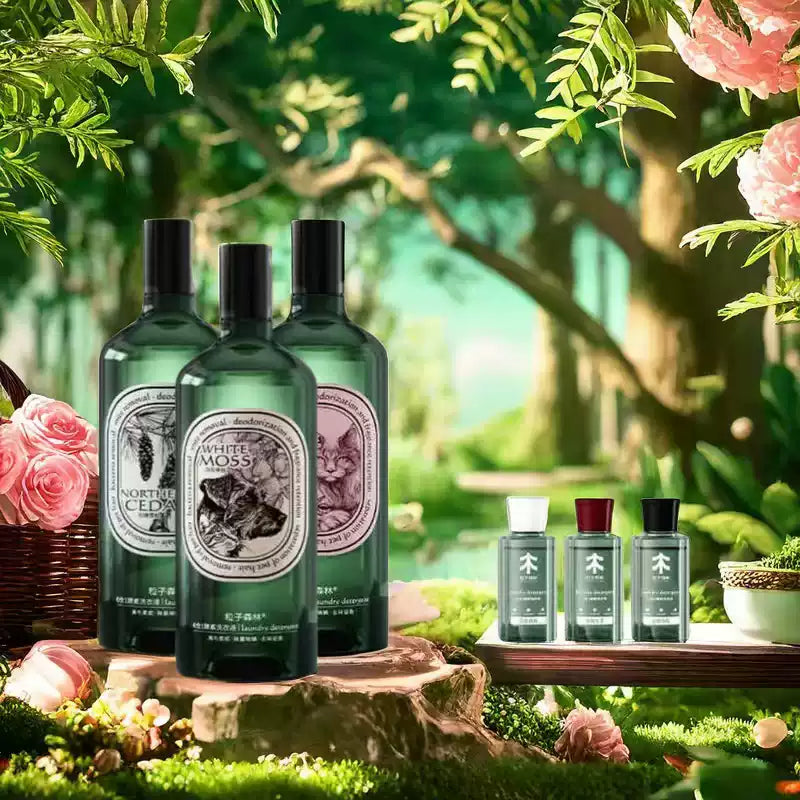 粒子森林 去宠物毛 6合1酵素洗衣液 除菌除螨除臭 大师级调香 三款尝鲜mini套组 45ml*3瓶