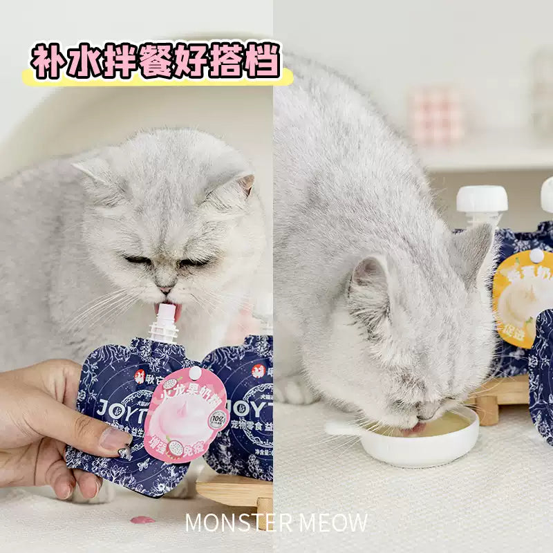 JoyTail Milk Whirl Gut Health Pouch For Dog & Cat - 4 Flavors