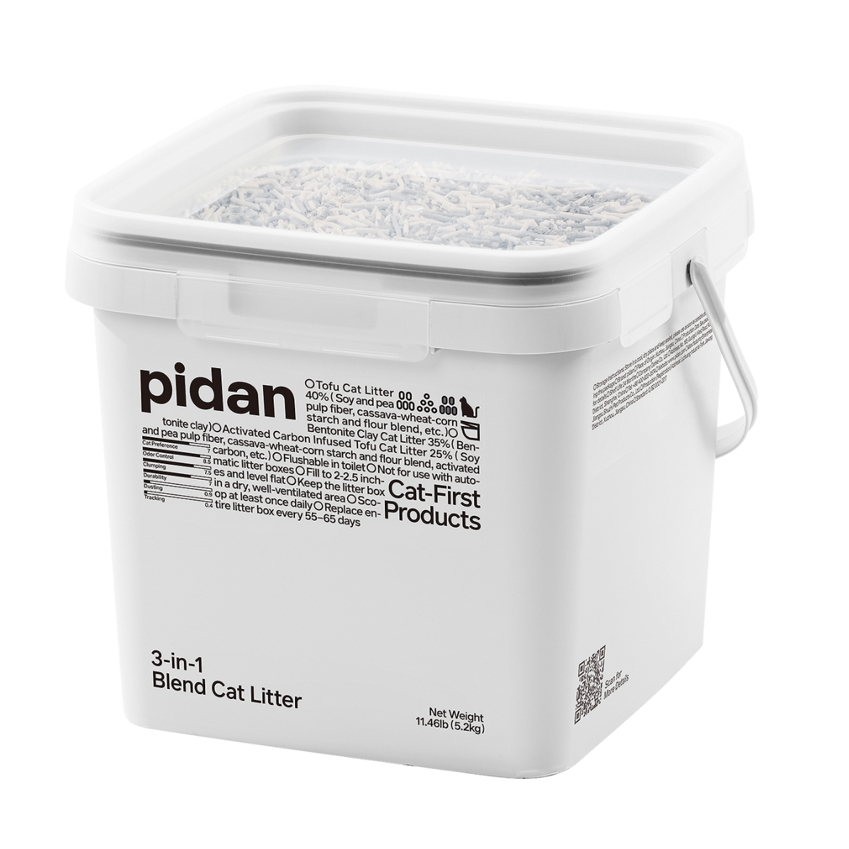 Pidan 3-in-1 Blend Tofu Cat Litter