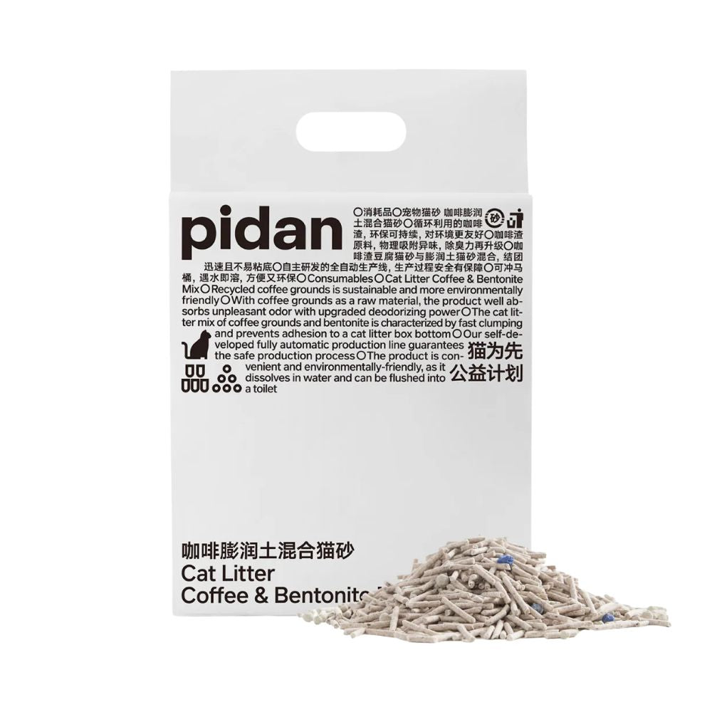 Pidan Cat Litter Tofu Coffee & Bentonite Mix