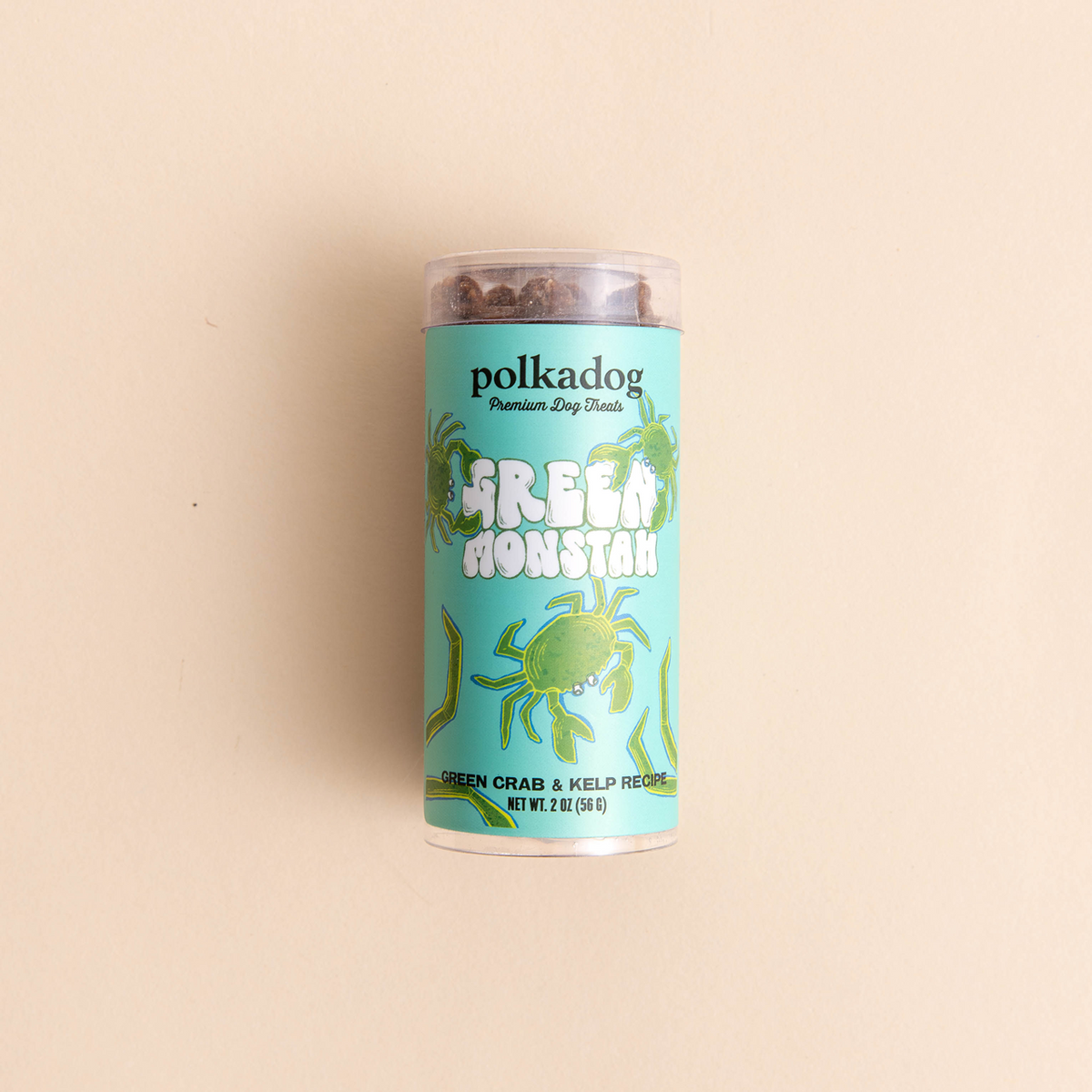 Polkadog 优质原料宠物训练小食零食 一口一个的大小 犬猫通用 螃蟹口味