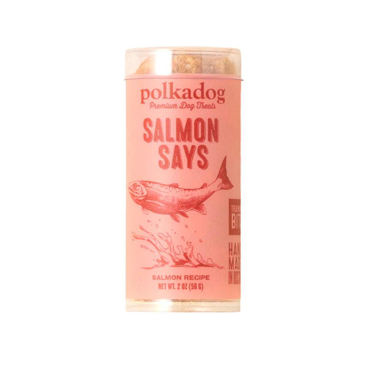 Polkadog 优质原料宠物训练小食零食 一口一个的大小 犬猫通用 三文鱼配方