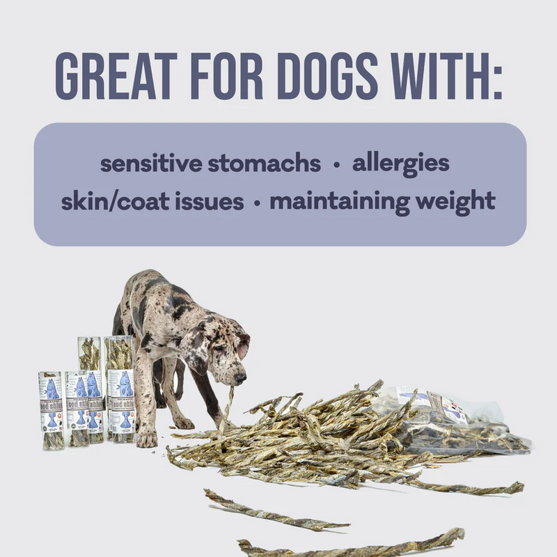 Polkadog Short Stick Cod Skin Treats For Dog & Cat