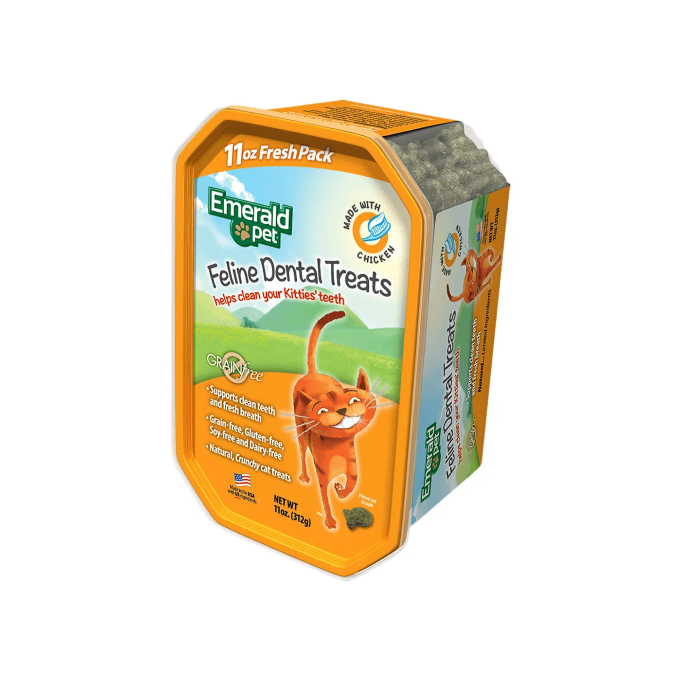 Emerald Pet Cat Dental Treat - Chicken
