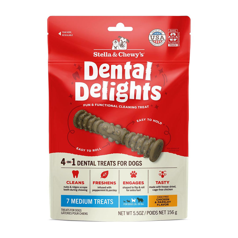 Stella & Chewy's Dental Delights Medium Dog Dental Treats