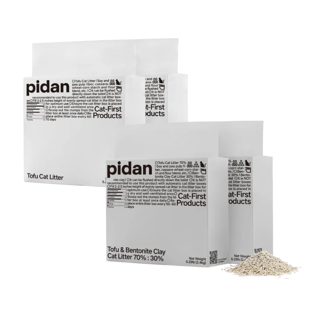 Pidan Original Tofu Cat Litter Combo (4 bags)