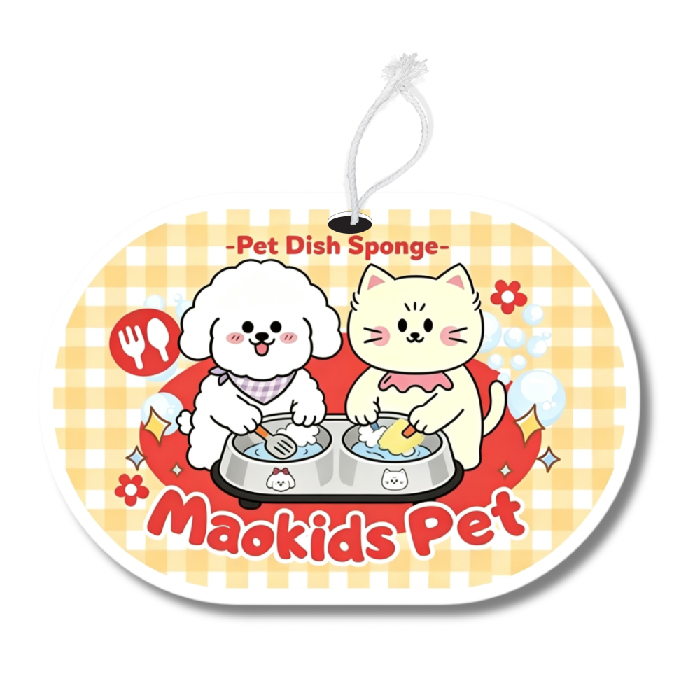 Maokids Wood Pulp Dish Sponge