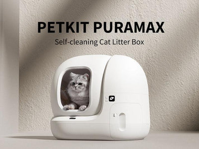 PETKIT小佩 智能猫厕所MAX 全自动猫砂盆 超大号猫咪用品 防外溅电动全封闭猫砂盆 带一年保修 包配送到家「北美版」 - Maokidspet