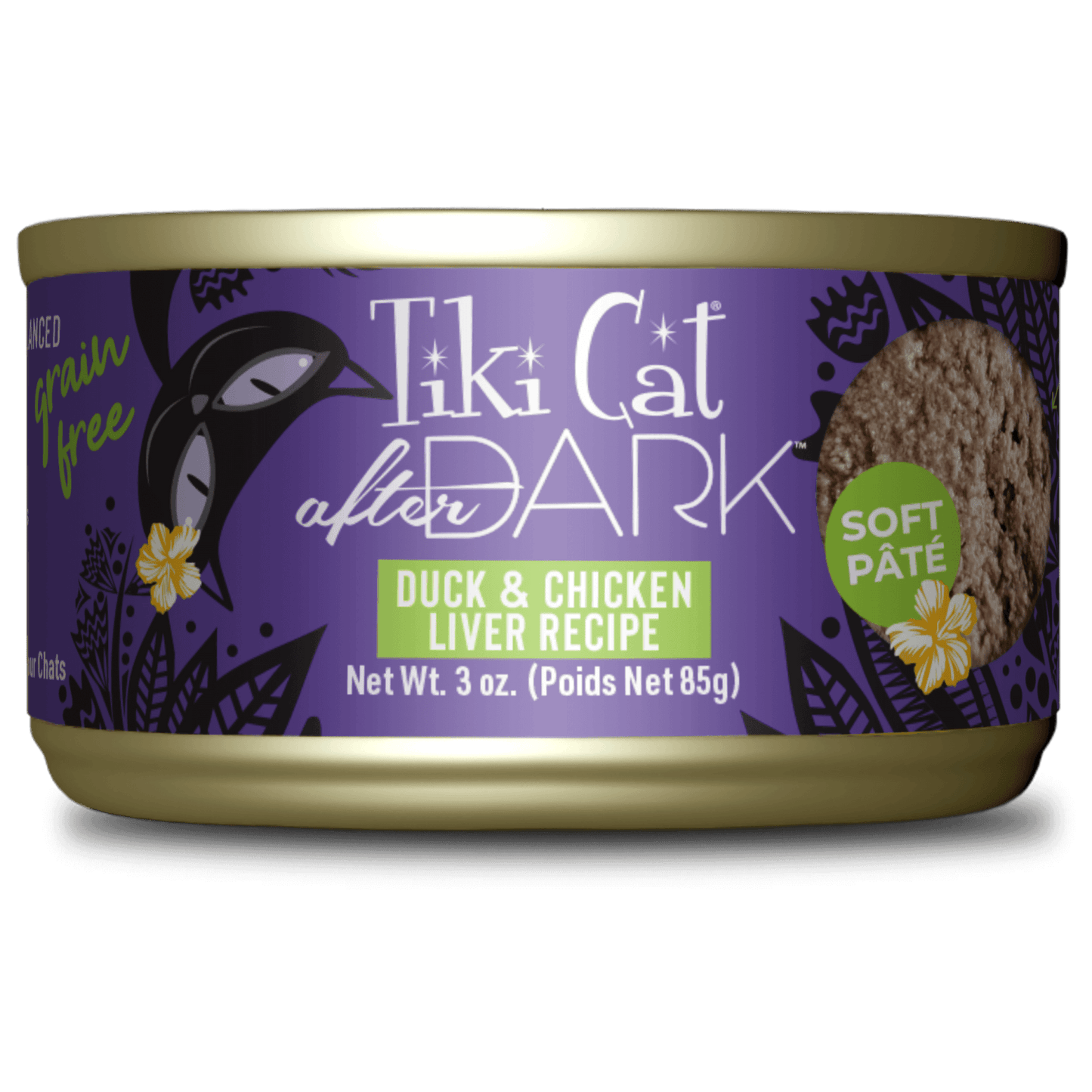 Tiki Cat 猫咪黑夜传说紫色系列肉块肉泥主食罐 多规格可选 - Maokidspet